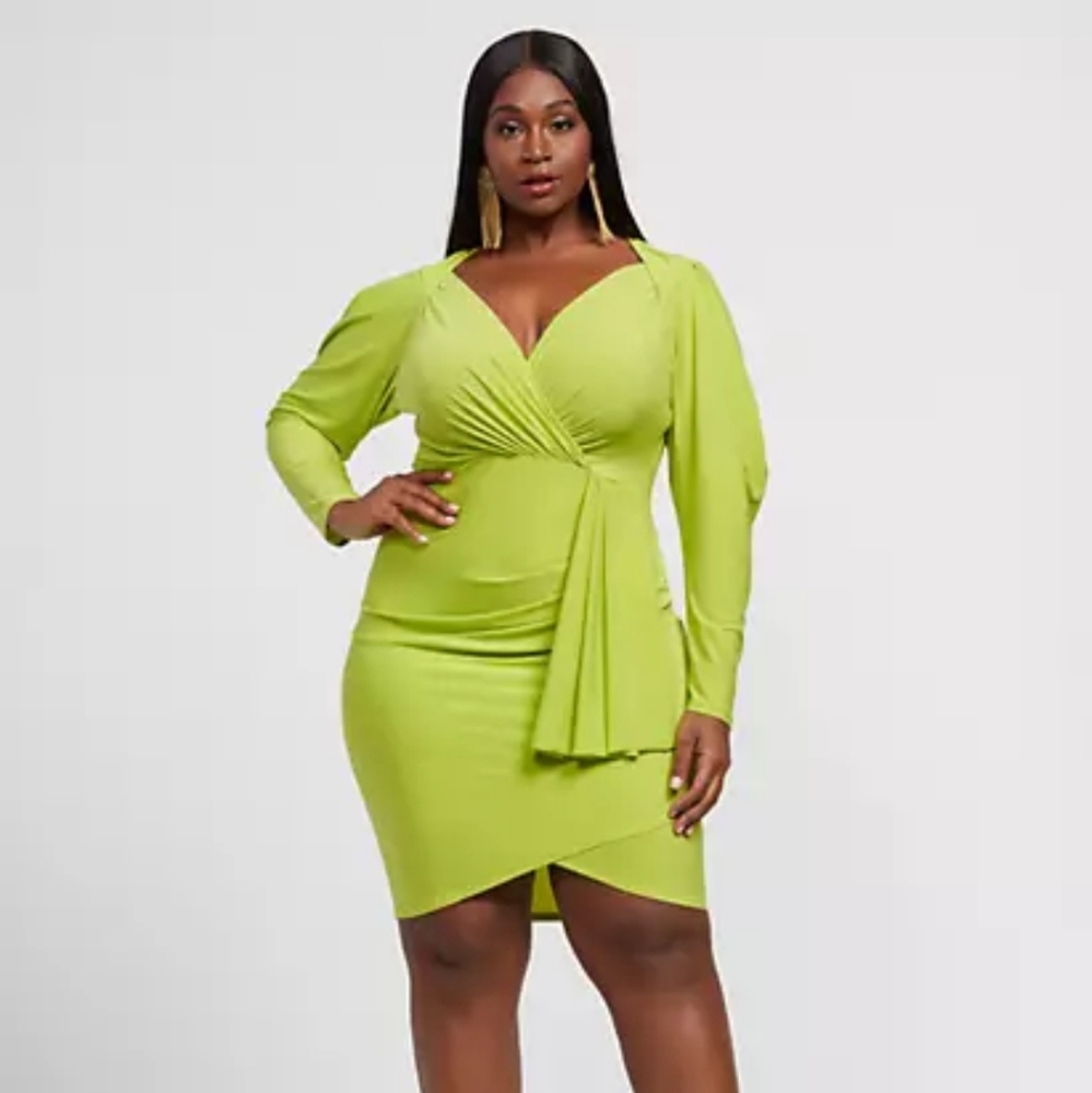 Sexy green dress